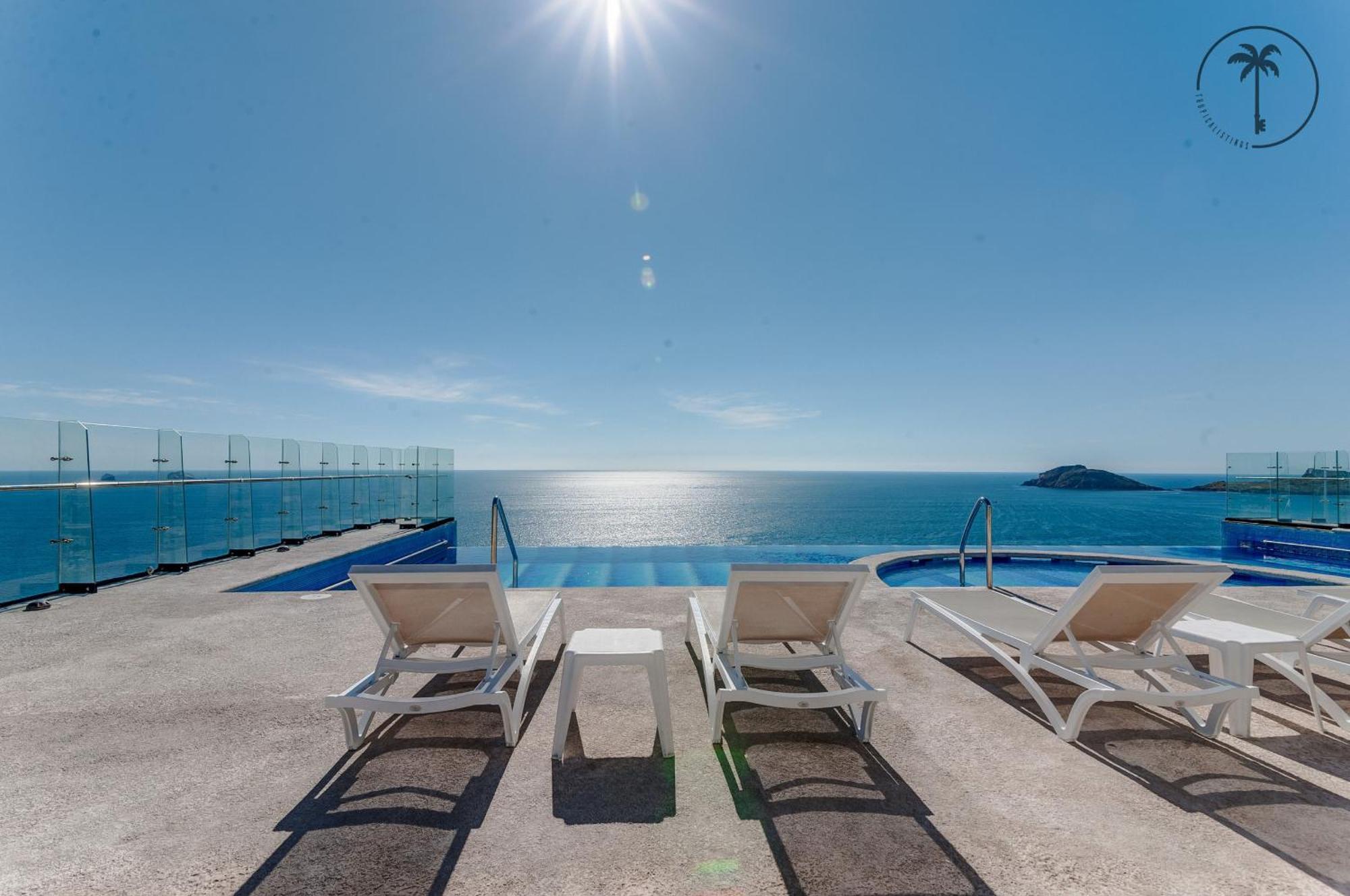 Hermosa Vista Al Mar, Condominio De Lujo! Mazatlan Luaran gambar