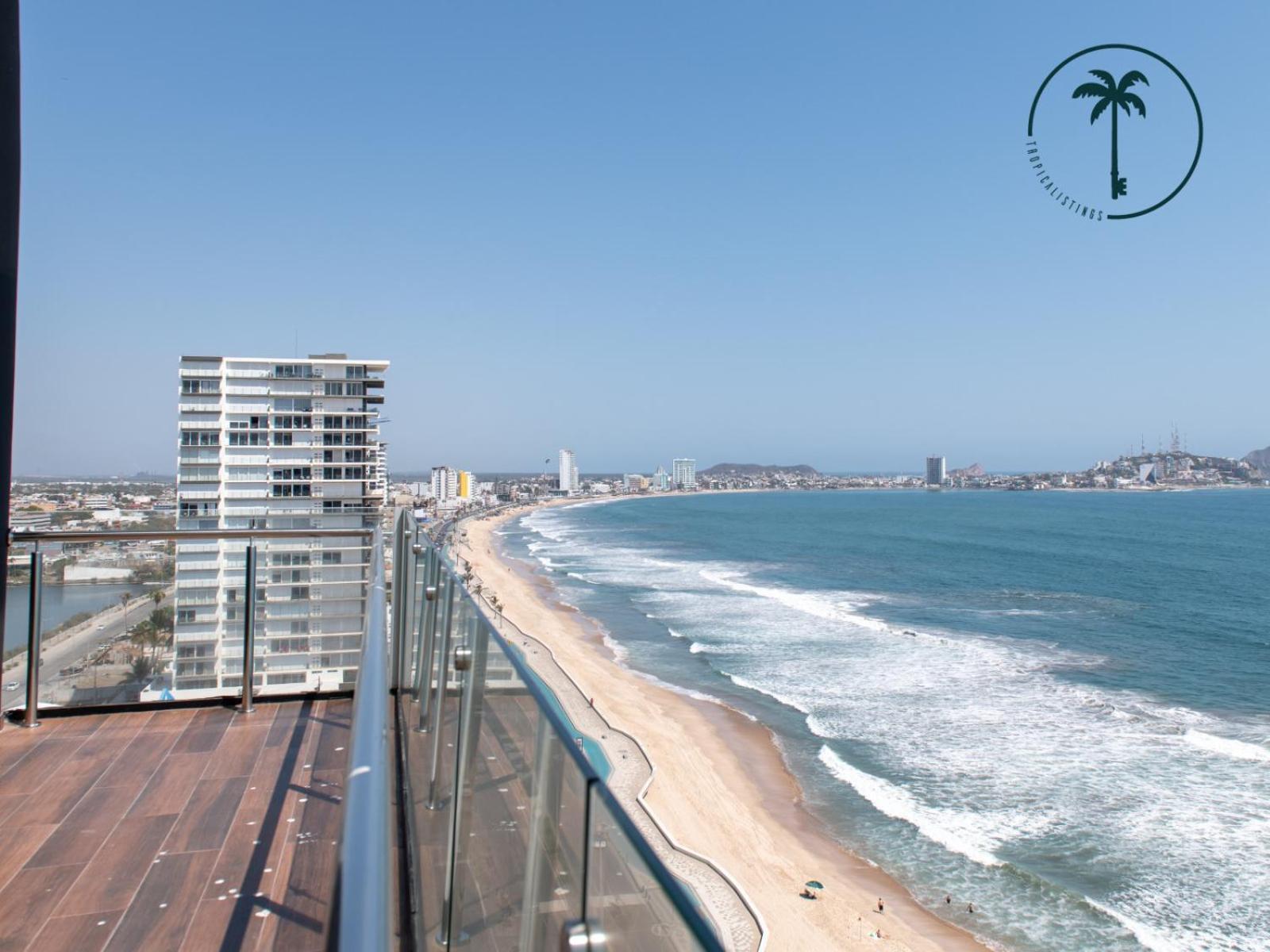 Hermosa Vista Al Mar, Condominio De Lujo! Mazatlan Luaran gambar