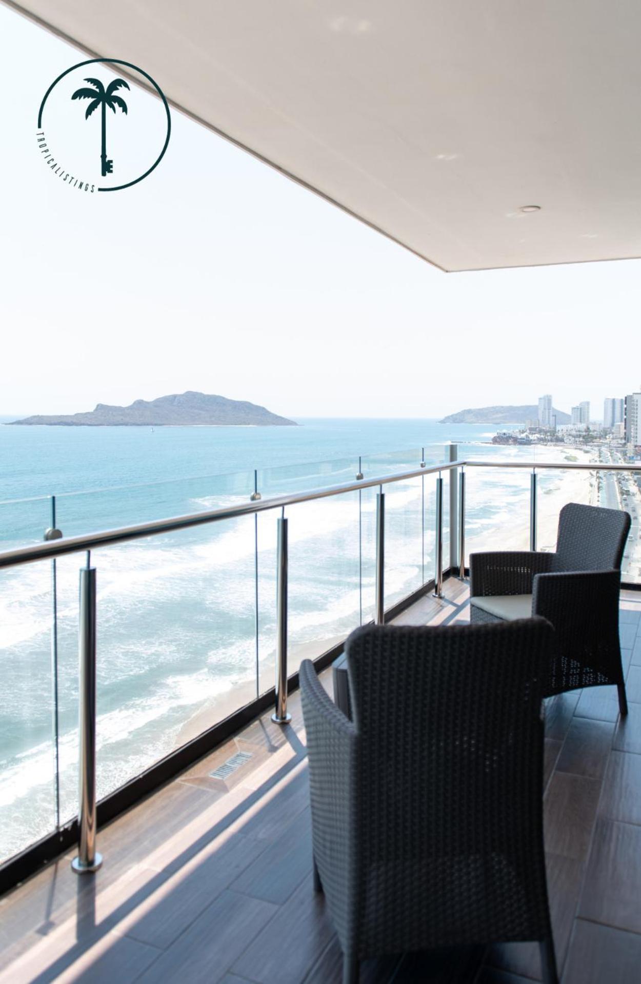 Hermosa Vista Al Mar, Condominio De Lujo! Mazatlan Luaran gambar