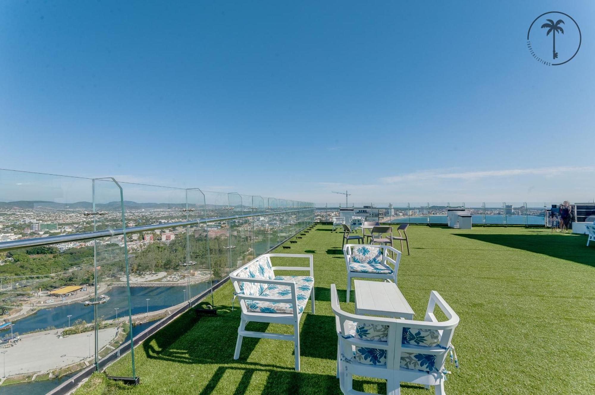 Hermosa Vista Al Mar, Condominio De Lujo! Mazatlan Luaran gambar